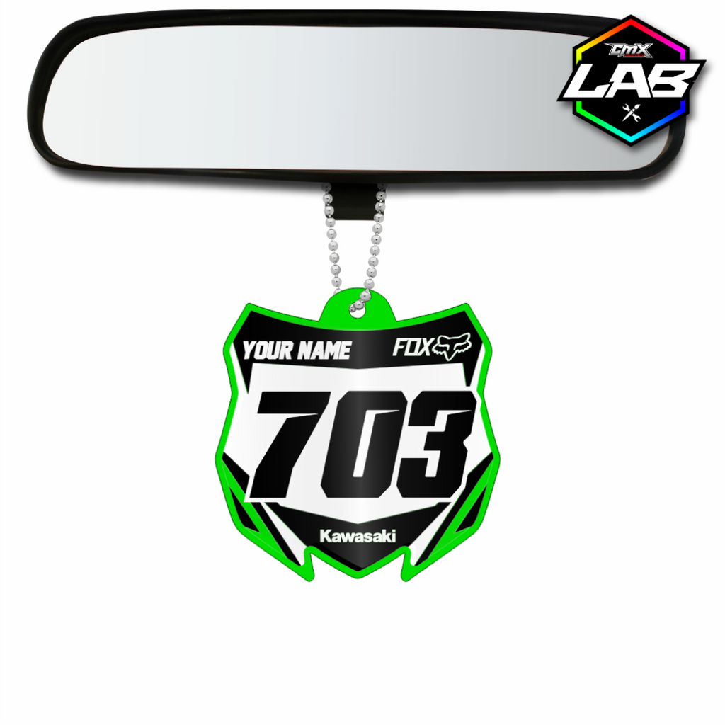 Doppelseitiger Autoanhänger Kawasaki 01 - Design 03
