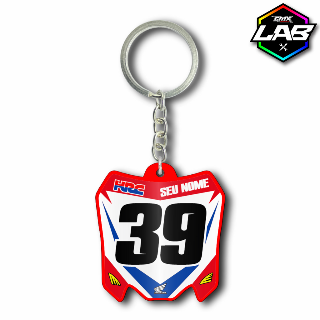 Doppelseitiger Schlüsselanhänger Honda 01 - Design 02