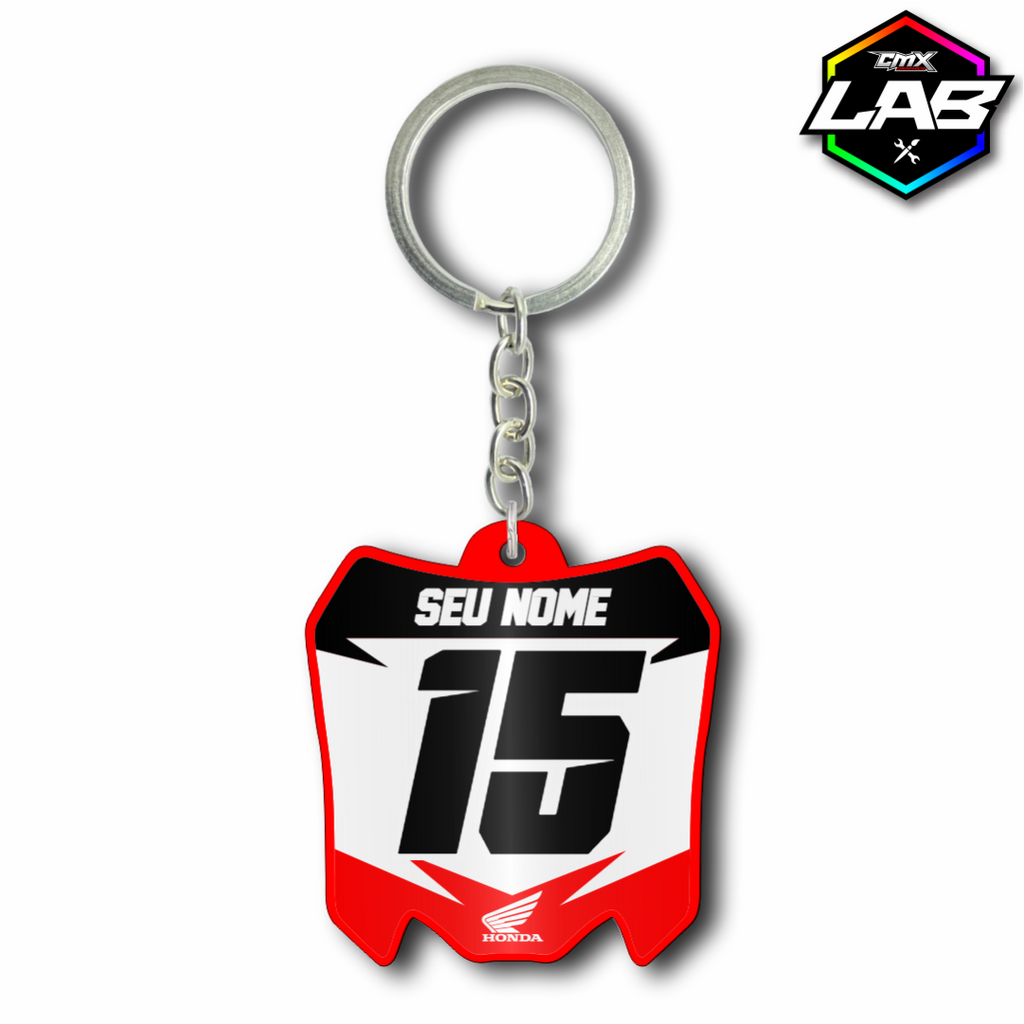 Doppelseitiger Schlüsselanhänger Honda 01 - Design 03
