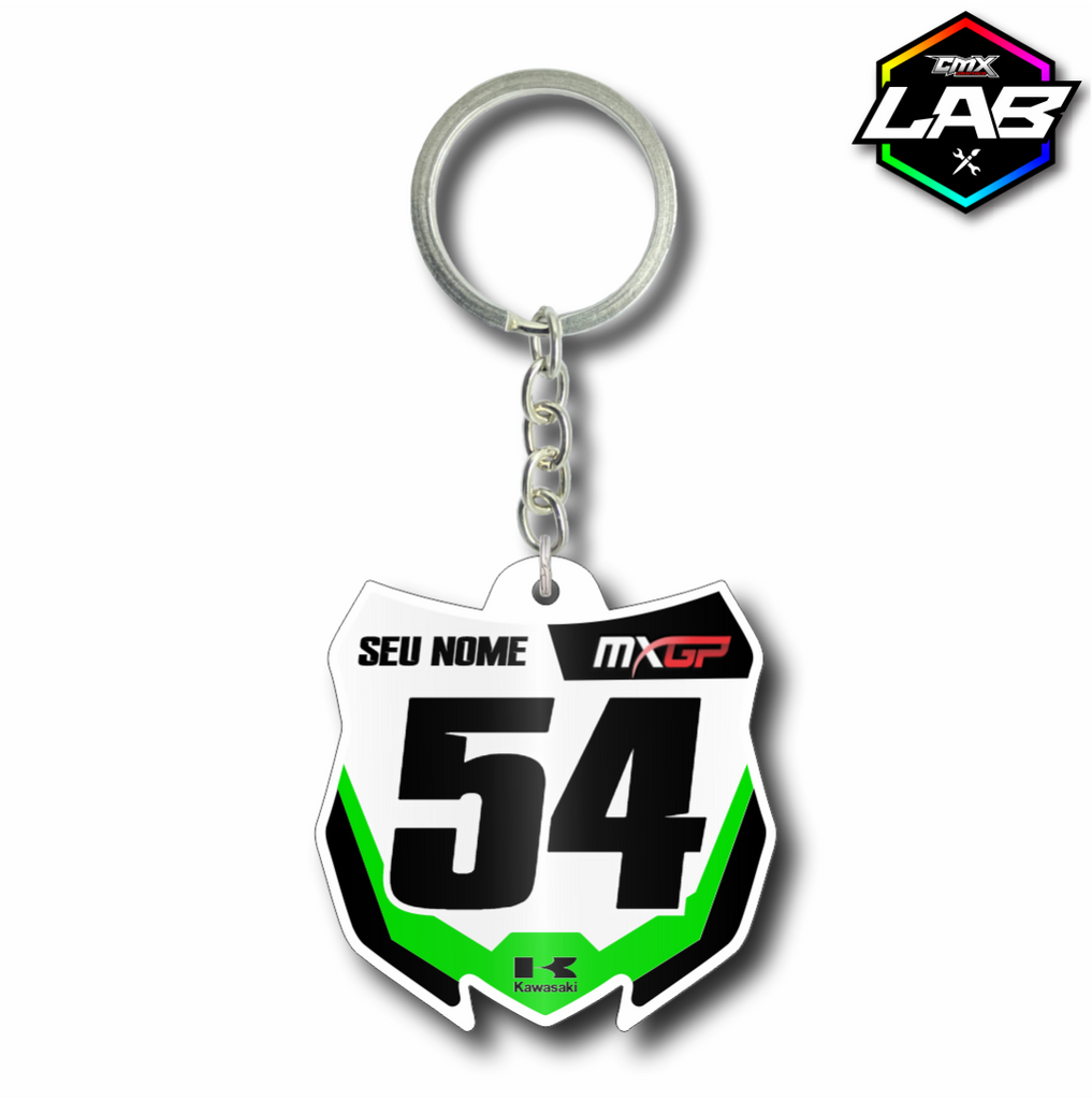 Doppelseitiger Schlüsselanhänger Kawasaki 01 - Design 02