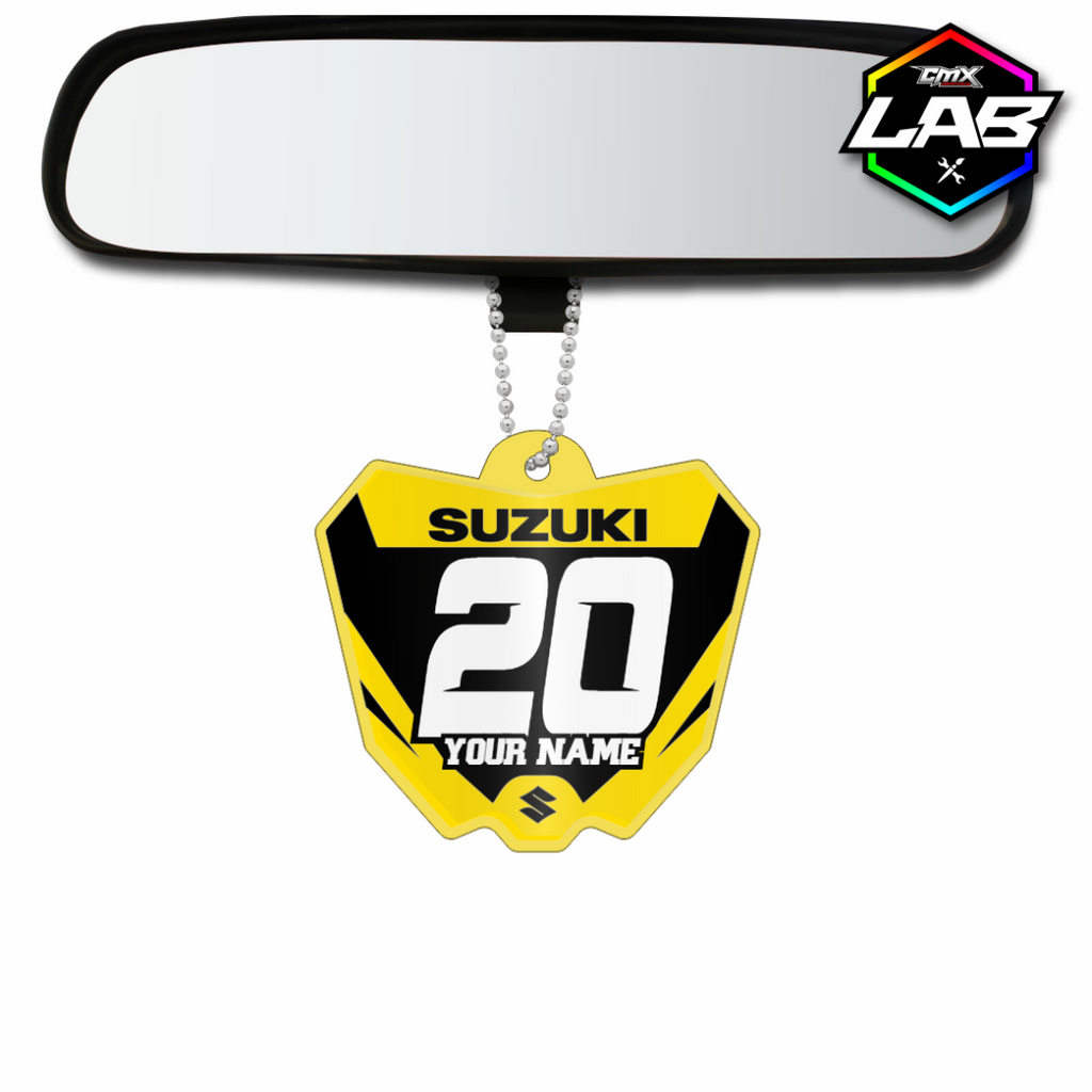 Colgante Doble Cara Coche Suzuki - Diseño 04