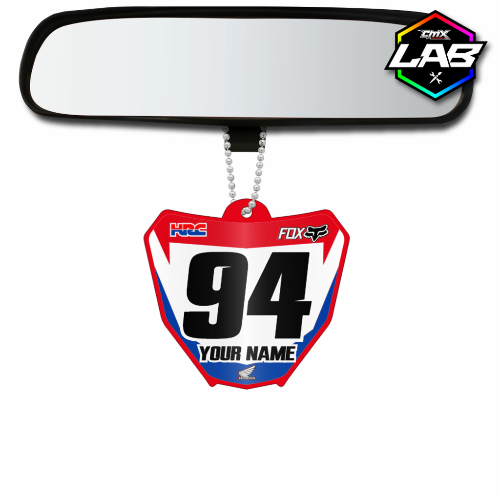 Pendentif double face pour voiture Honda 02 - Design 01