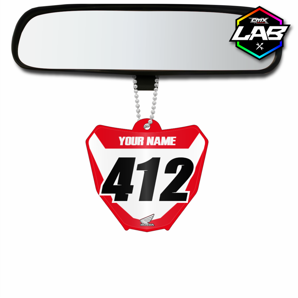 Pendentif double face pour voiture Honda 02 - Design 03