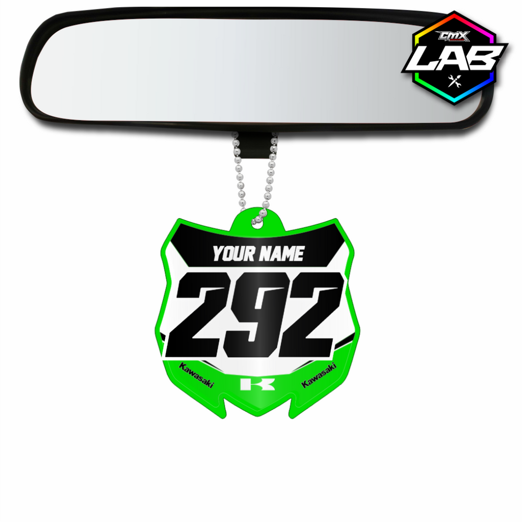 Pendentif voiture double face Kawasaki 01 - Design 05
