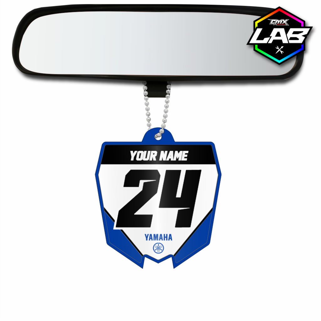 Pendentif double face pour voiture Yamaha - Design 03