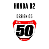 Mini plaques d'immatriculation - Honda 02