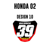 Mini plaques d'immatriculation - Honda 02