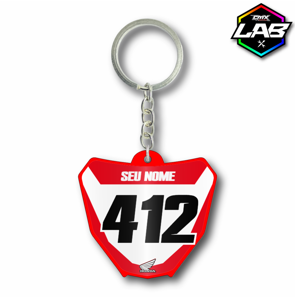 Porte-clés double face Honda 02 - Design 03
