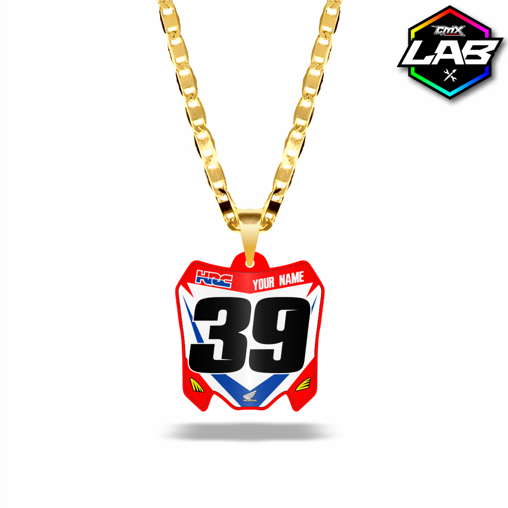 Collier double face Honda 01 - Modèle 02