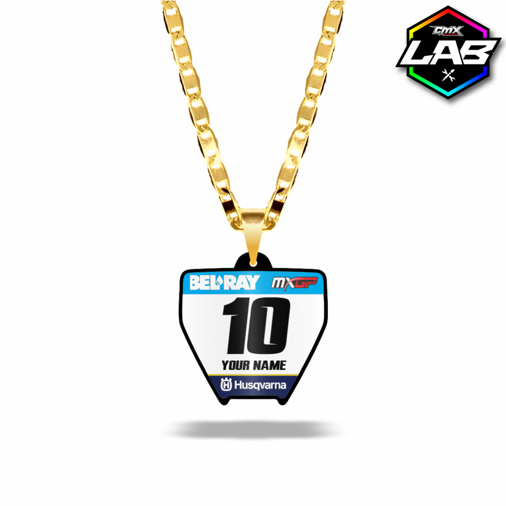 Collier double face Husqvarna - Design 02