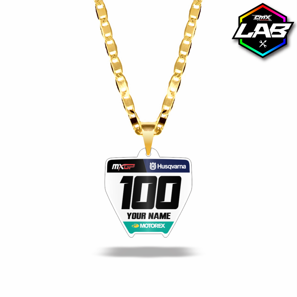 Collier double face Husqvarna - Design 04