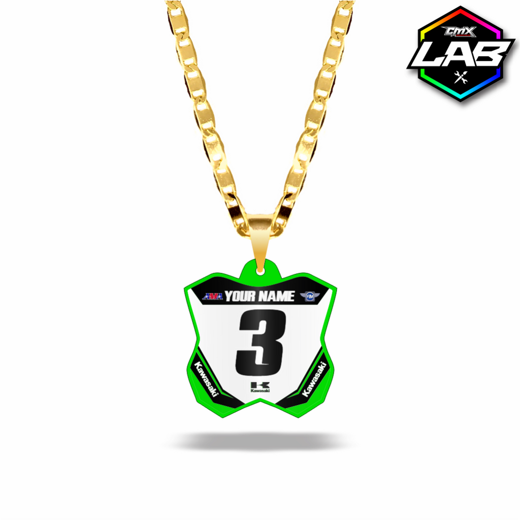 Collier double face Kawasaki 02 - Design 01