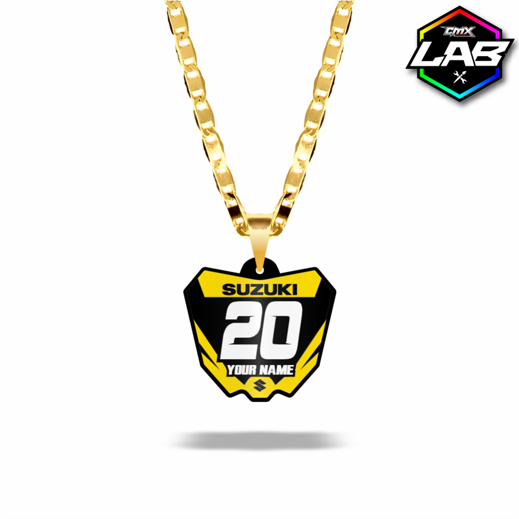 Collier double face Suzuki - Design 04