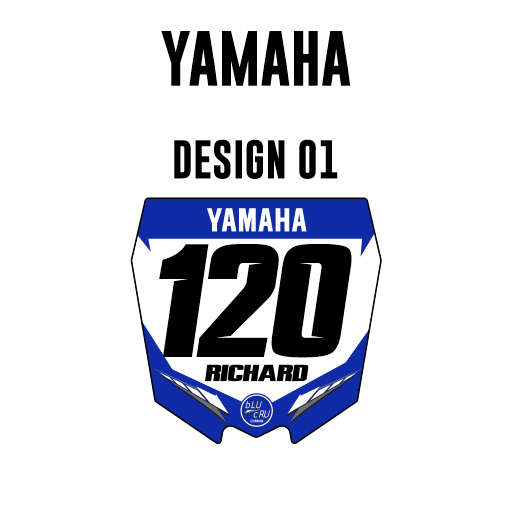 Mini Plate Stickers - Yamaha – CMX Graphics