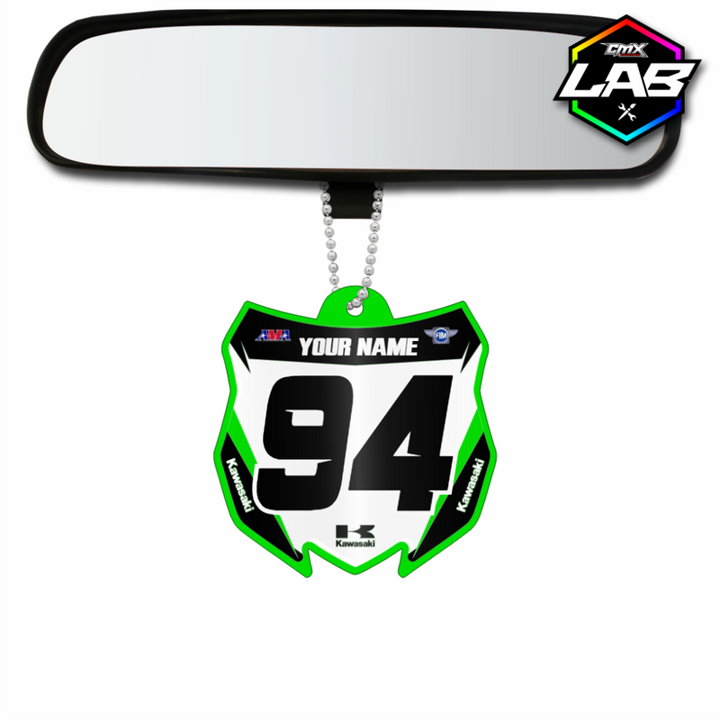 Doppelseitiger Autoanhänger Kawasaki 01 - Design 01