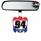 Colgante de coche de doble cara Honda 01 - Diseño 01