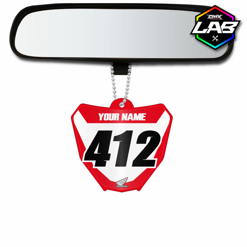 Colgante para coche de doble cara Honda 02 - Diseño 03