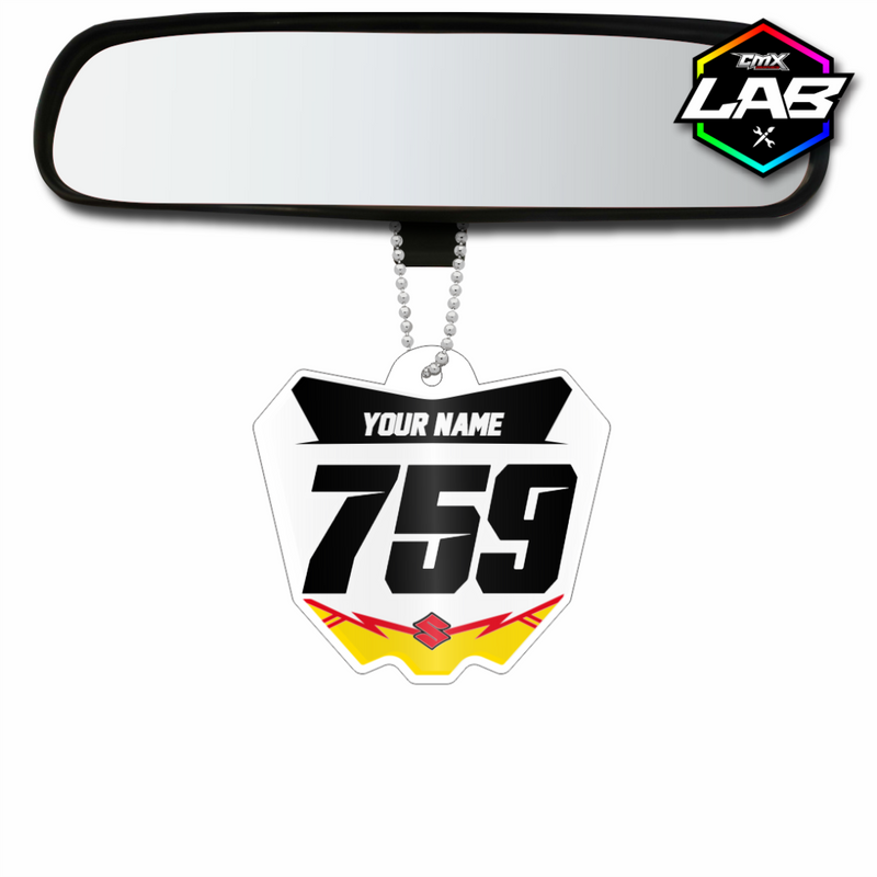 Colgante de doble cara para coche Suzuki - Diseño 02