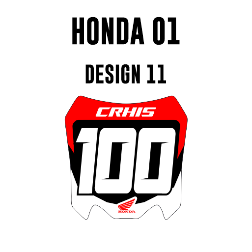 Mini adhesivos para matrículas - Honda 01