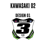 Mini Placas Adhesivas - Kawasaki 02