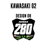 Mini Placas Adhesivas - Kawasaki 02