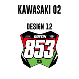 Mini Placas Adhesivas - Kawasaki 02