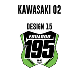 Mini Placas Adhesivas - Kawasaki 02