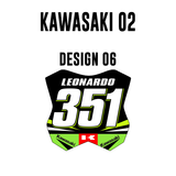 Mini Placas Adhesivas - Kawasaki 02