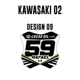 Mini Placas Adhesivas - Kawasaki 02