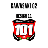 Mini Placas Adhesivas - Kawasaki 02