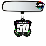 Pendentif voiture double face Kawasaki 02 - Design 05