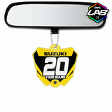 Pendentif double face pour voiture Suzuki - Design 04