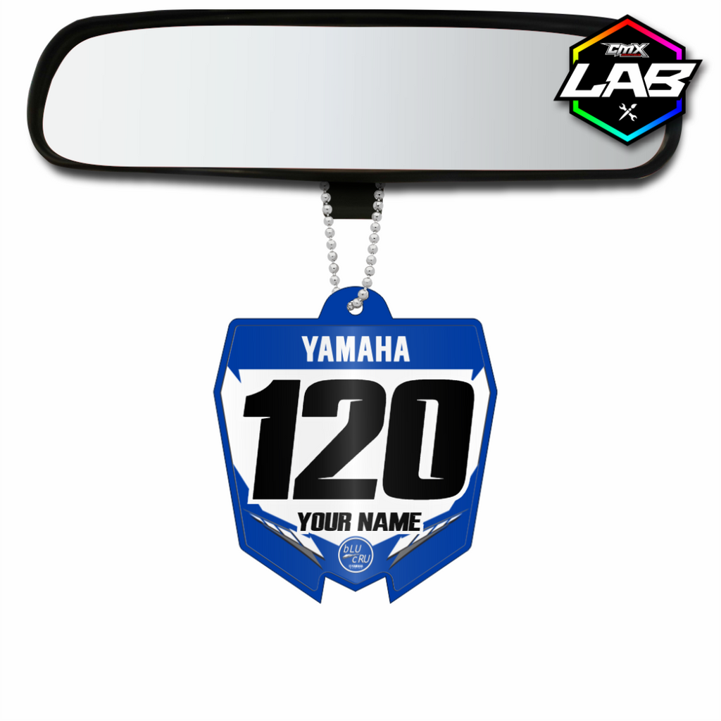 Pendentif double face pour voiture Yamaha - Design 01