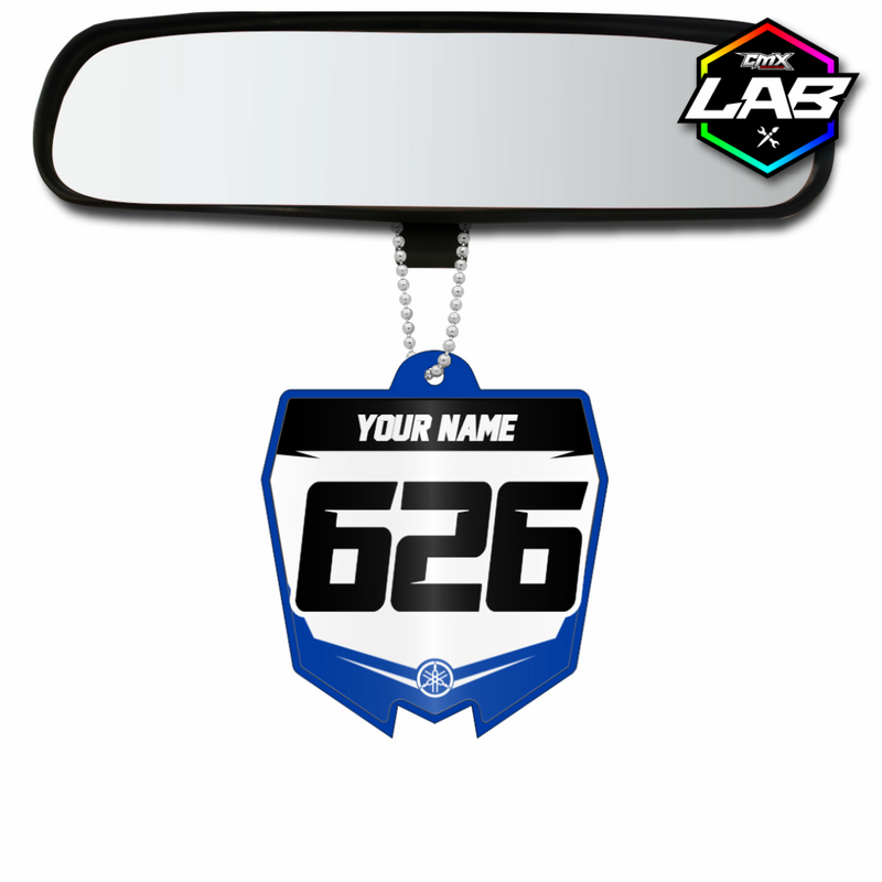 Pendentif double face pour voiture Yamaha - Design 04