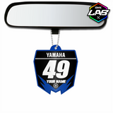 Pendentif double face pour voiture Yamaha - Design 05