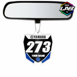 Pendentif double face pour voiture Yamaha - Design 06