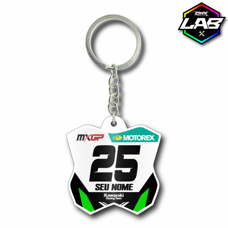 Porte-clés double face Kawasaki 02 - Design 02