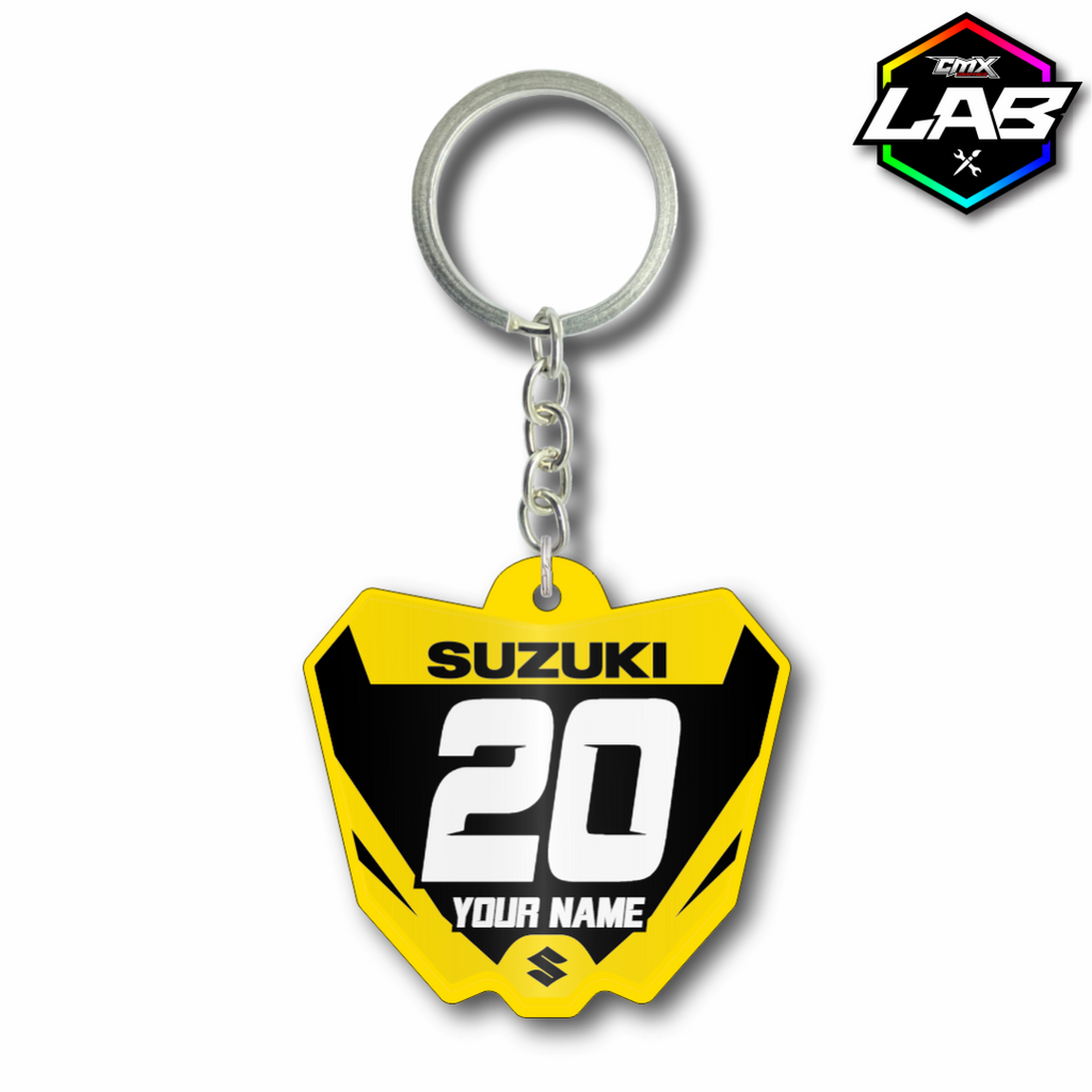 Porte-clés double face Suzuki - Design 04