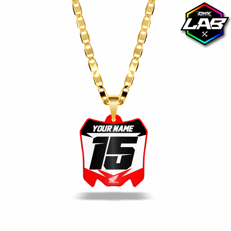 Collier double face Honda 01 - Modèle 03