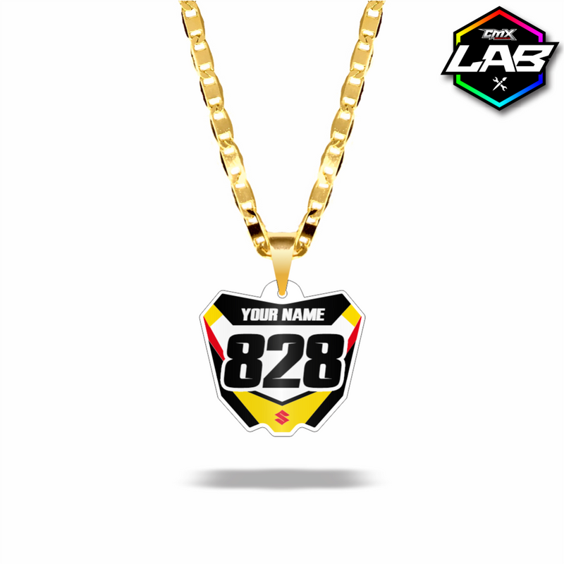 Collier double face Suzuki - Design 03