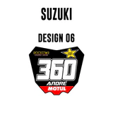 Mini plaques d'immatriculation - Suzuki