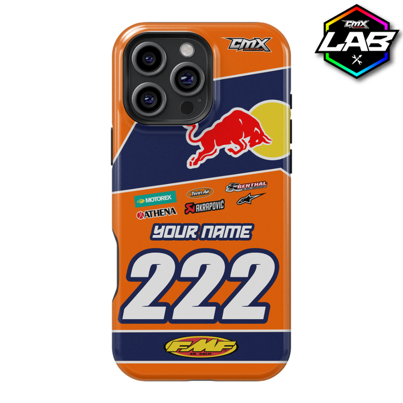 Orange 02 - MagSafe Tough Phone Case