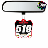 Double Sided Car Pendant Honda 01 - Design 06