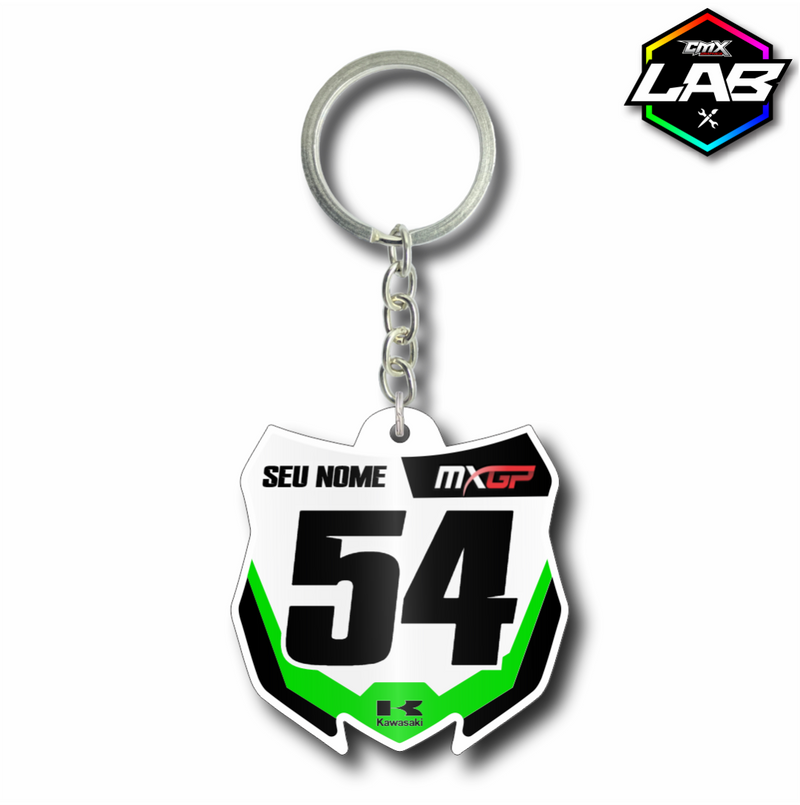 Double Sided Keychain Kawasaki 01 - Design 02